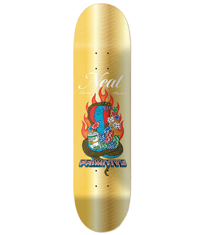 PRIMITIVE Neal Cobra Deck Gold - 8.125