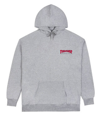 THRASHER Little Outline Hoodie - Grey