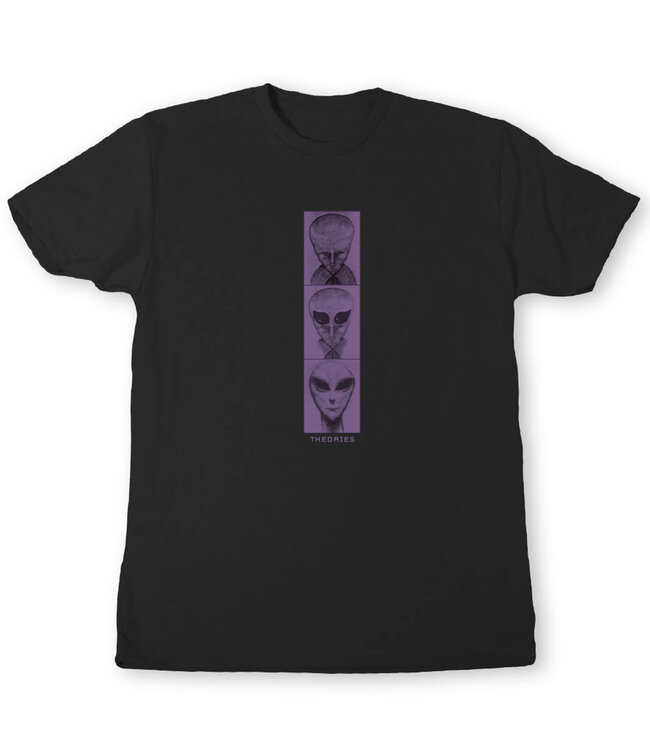 THEORIES Alien Evolution Tee - Black