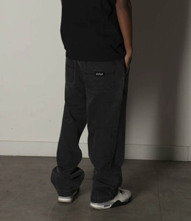 FEELINGS Maker Pants - Black Wash Denim