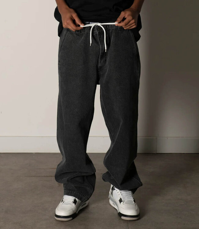 FEELINGS Maker Pants - Black Wash Denim