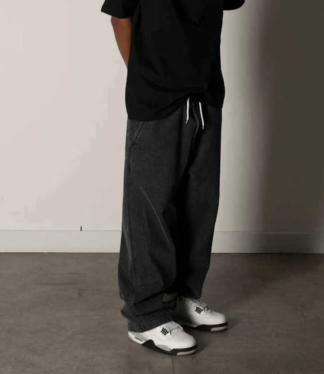 FEELINGS Maker Pants - Black Wash Denim