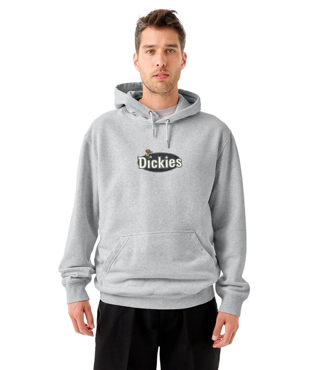 DICKIES Tom Knox Graphic Fleece Hoodie - Ash Gray