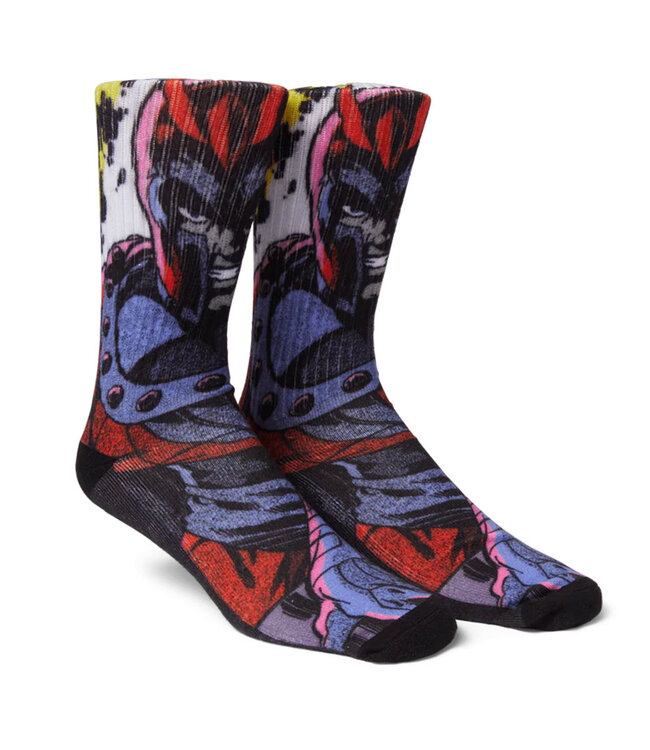 HUF Master Of Magnetism Crew Sock - Black