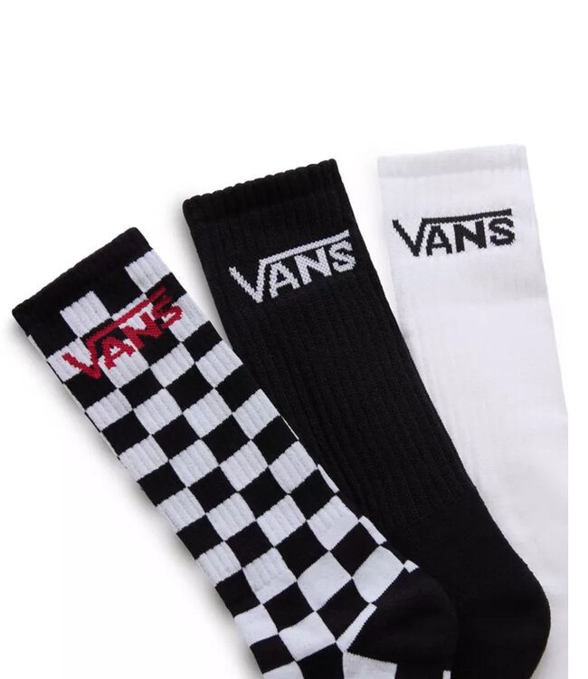 VANS Classic Crew Sock - Black/White