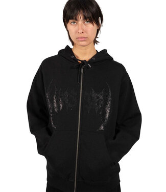 WASTED PARIS Hoodie Zip Dante - Black