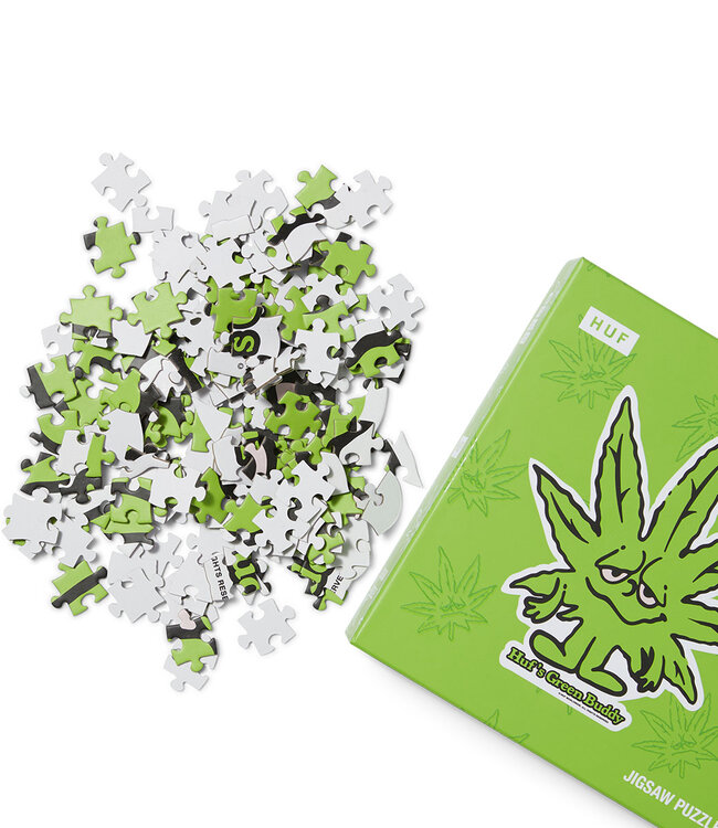 HUF Green Buddy Jigsaw Puzzle - Huf Green