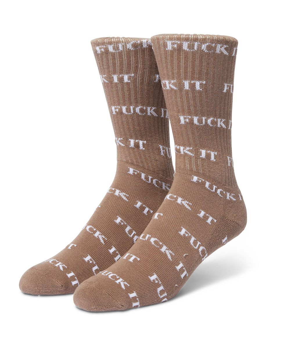 HUF Huf Variety 3 Pack Sock - Dark Brown/Brown/Oatmeal