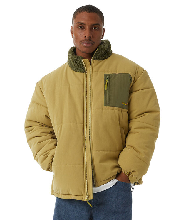 HUF Siple Puffer Jacket - Cactus