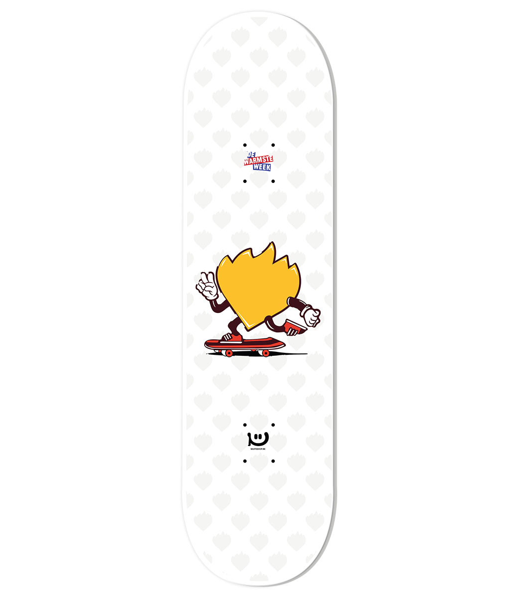 Bring The Heat Deck - White