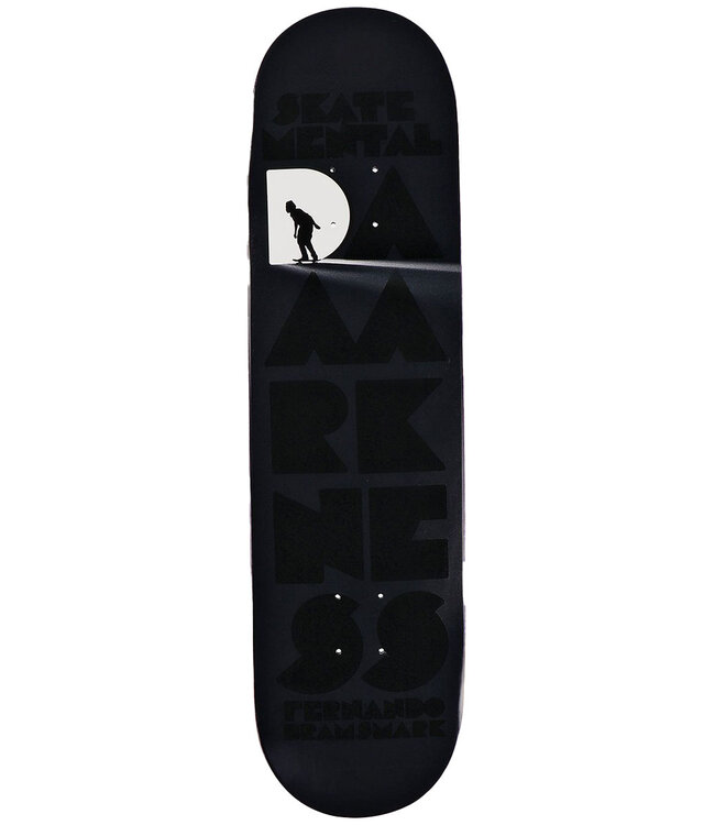 SKATE MENTAL Daarkness Deck Black - 8.25