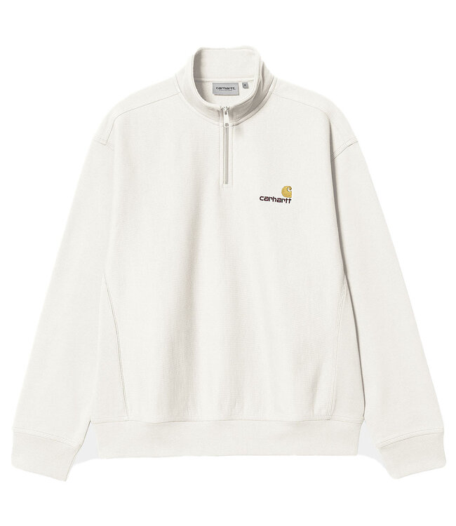 CARHARTT WIP Half Zip American Script Sweat - Wax