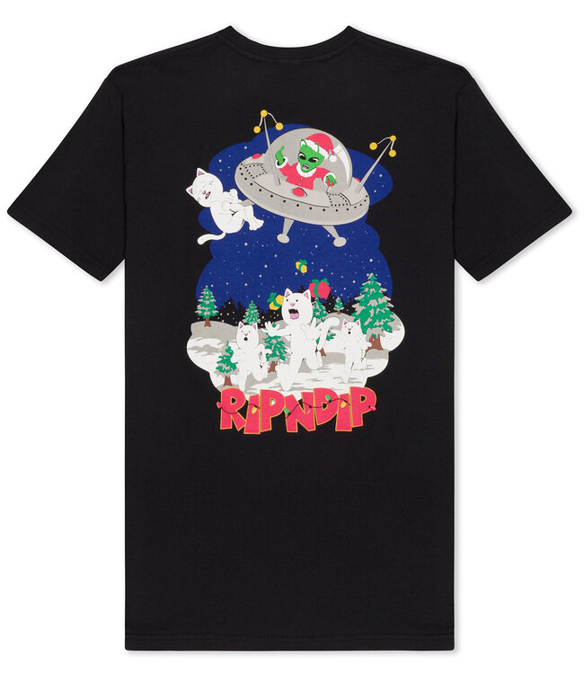 RIPNDIP Space Santa Tee - Black