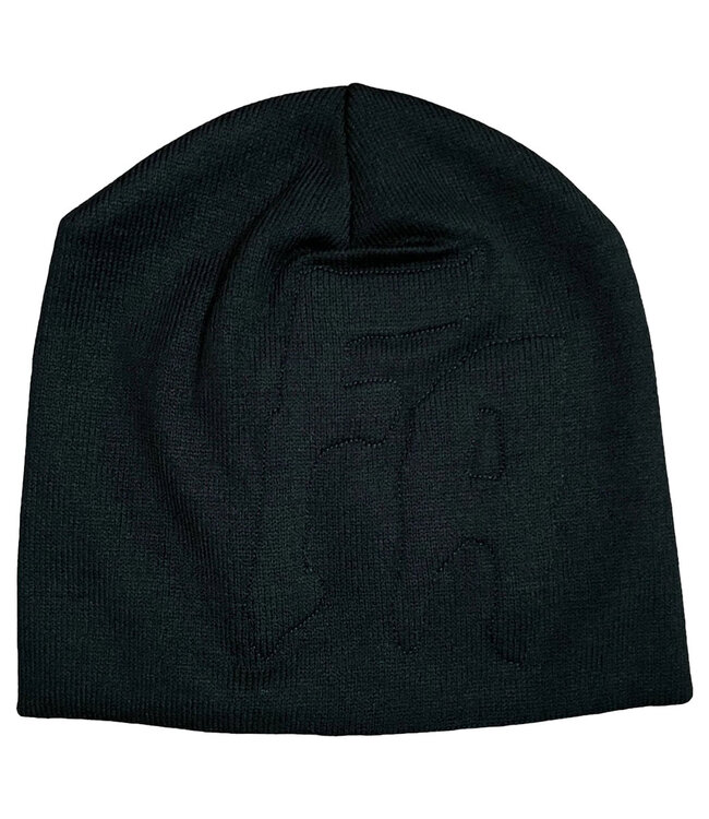 FUCKING AWESOME Lesser God Skull Beanie - Black