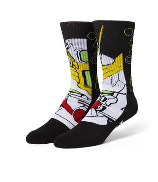 HUF Gundam Wing Crew Sock - Black