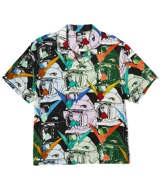 HUF Gundam Heads S/S Resort Shirt - Multi