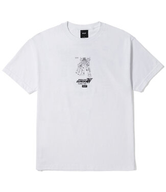 HUF Heavy Arms Schematics S/S Tee - White