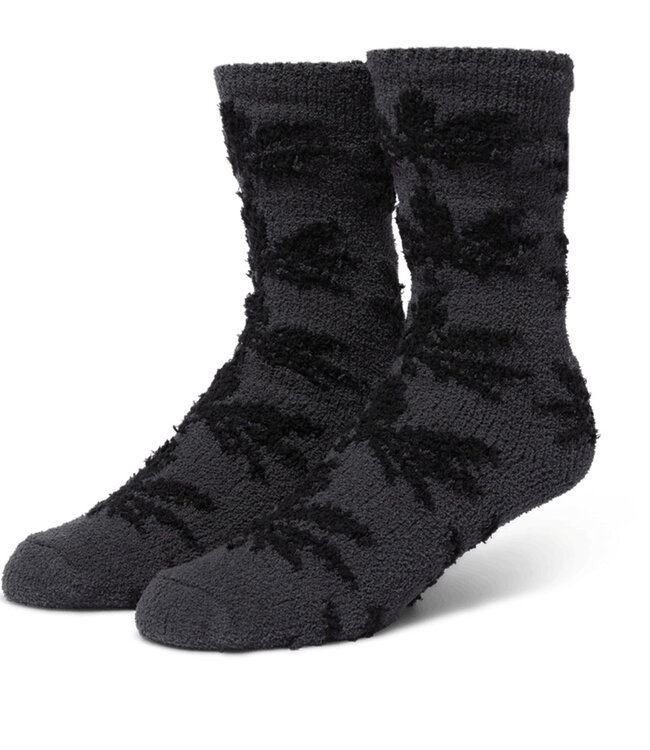 HUF Tonal Fuzzy Scattered Pl Sock - Black