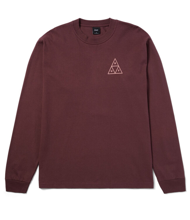 HUF Huf Set Tt L/S Tee - Eggplant