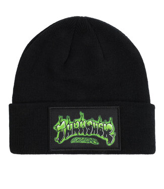 THRASHER Airbrush Patch Beanie - Black