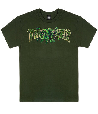 THRASHER Medusa T-Shirt - Forest Green