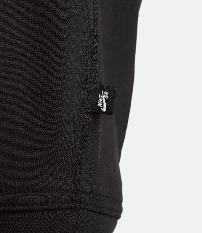 NIKE SB Embroidered "SB" Logo Hoodie - Black/White
