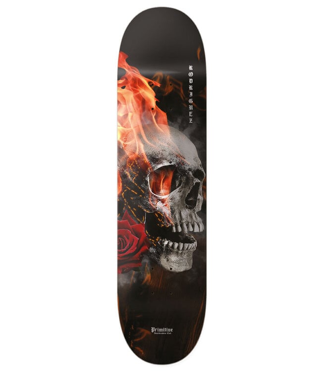 PRIMITIVE Rodriguez Torch Deck Black - 8.125