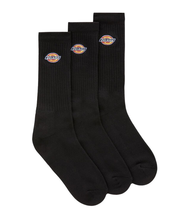 DICKIES Valley Grove Embroidered Sock - Black
