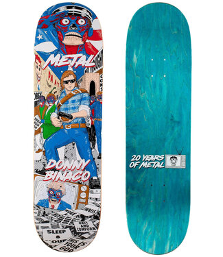 METAL SKATEBOARDS Donny Binaco They Live Pro Deck Multi - 8.6