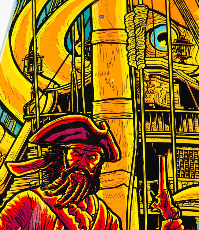 METAL SKATEBOARDS Meinholz Blackbeard Pro Deck Multi - 8.5