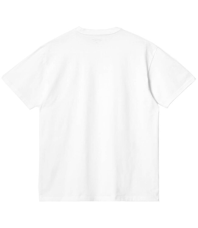 CARHARTT WIP Chase T-Shirt - White/Gold