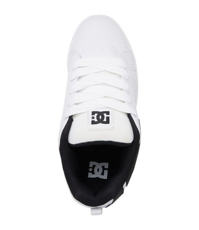 DC Court Graffik - White/Black/Black