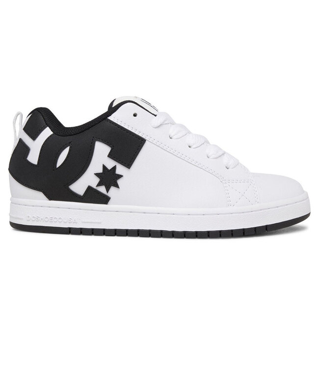 DC Court Graffik - White/Black/Black