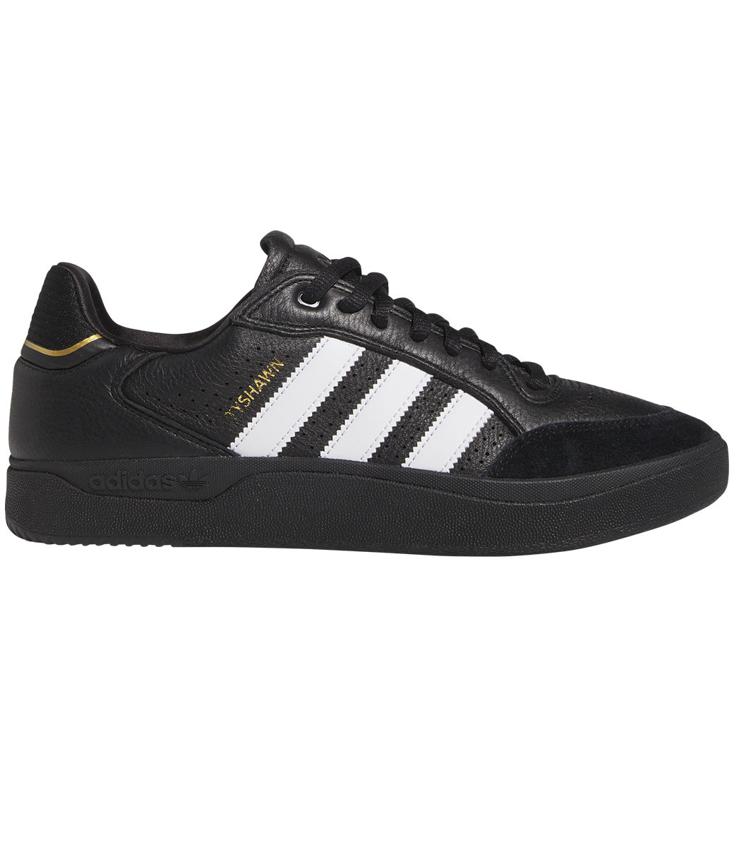 Adidas Tyshawn Low Core Black Cloud White I Skateshop.be Skateshop.be