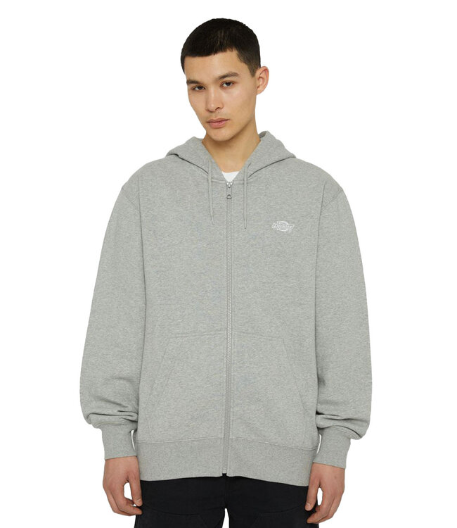 DICKIES Summerdale Zip Hoodie - Grey Melange