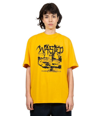 WASTED PARIS T-Shirt Injury - Golden Yellow