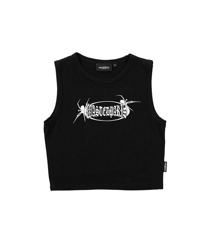WASTED PARIS Wm Tank Top Reverse Boiler - Black