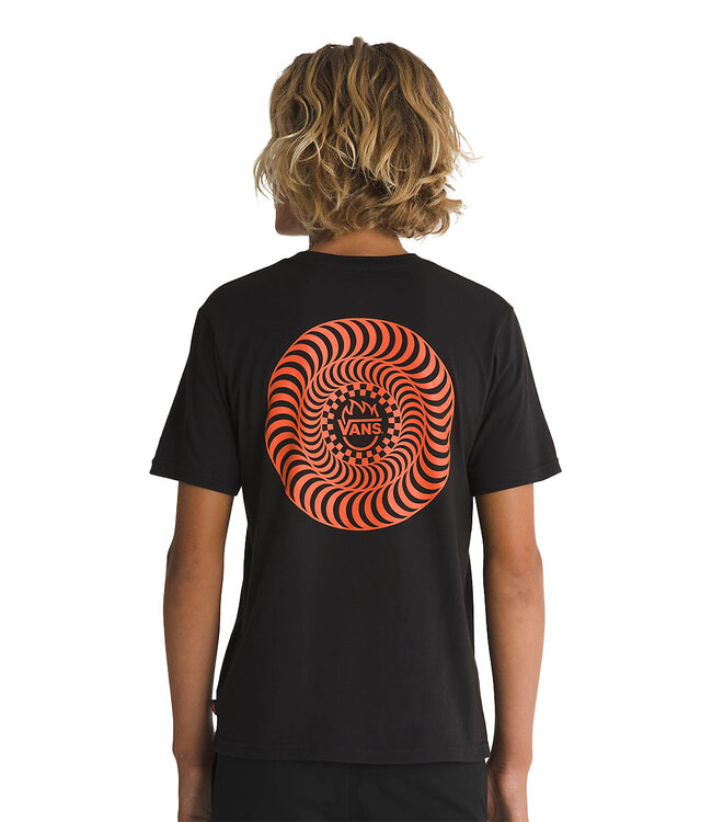VANS Spitfire Wheels Kids T-Shirt - Black
