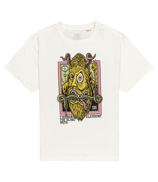 ELEMENT Timber Horned T-Shirt Youth - Egret