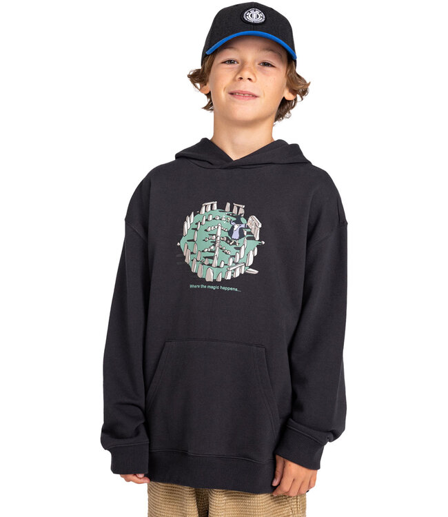 ELEMENT Magical Places Hood Youth - Off Black
