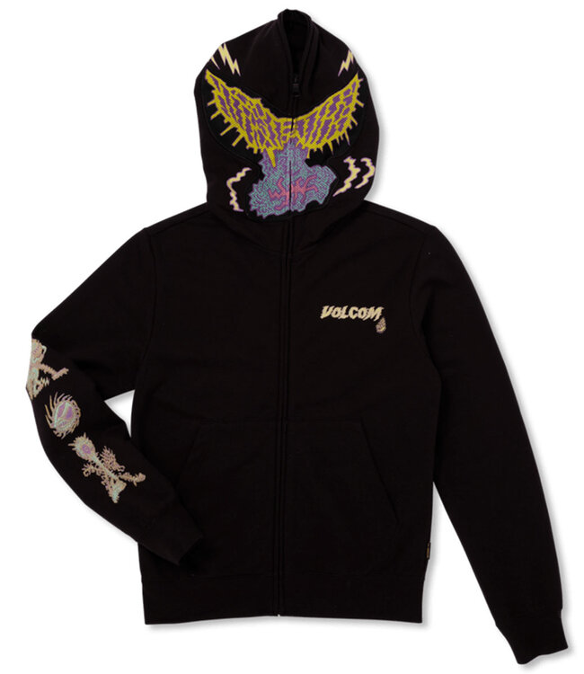 VOLCOM Fa Tetsunori Full Zip - Black