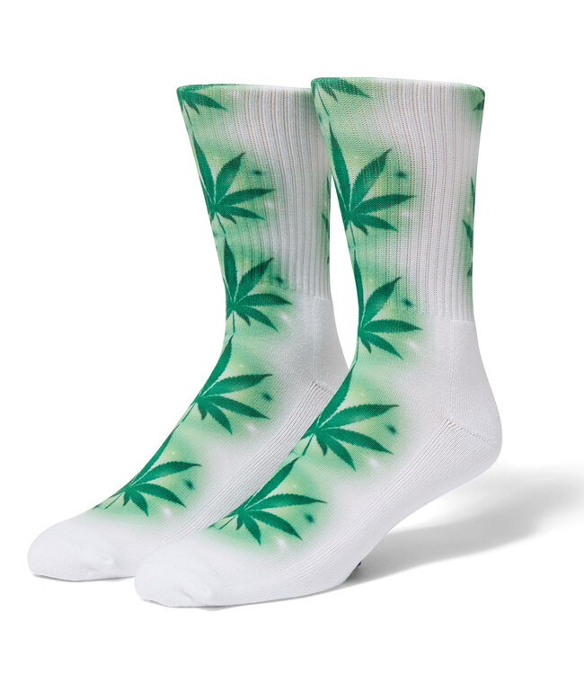 HUF Airbrush Digital Plantlife Sock - White