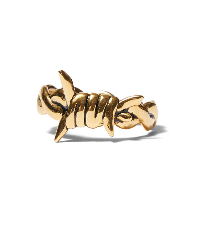 HUF Barbed Wire Ring - Gold