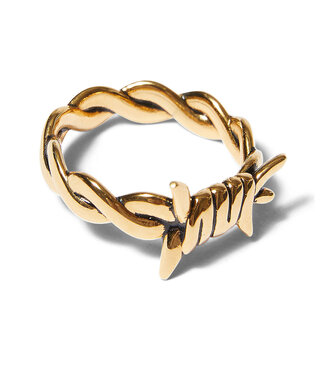 HUF Barbed Wire Ring - Gold