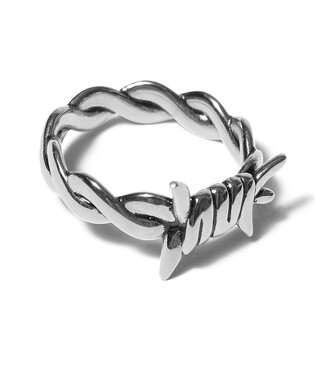 HUF Barbed Wire Ring - Silver