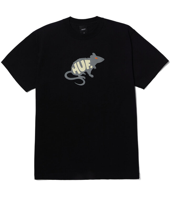 HUF Man's Best Friend T-Shirt - Black