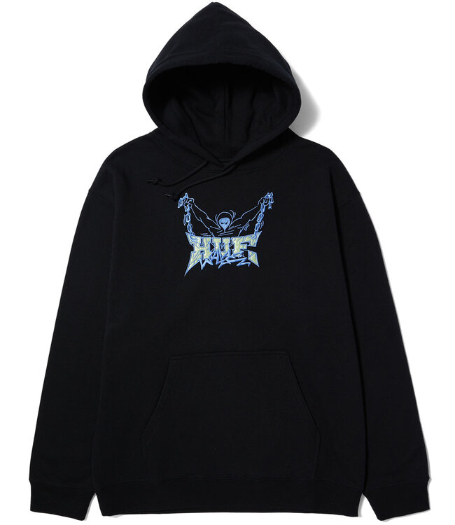 HUF Zine Hoodie - Black