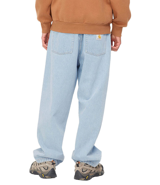 CARHARTT WIP Brandon Pant - Blue/Heavy Stone Bleached