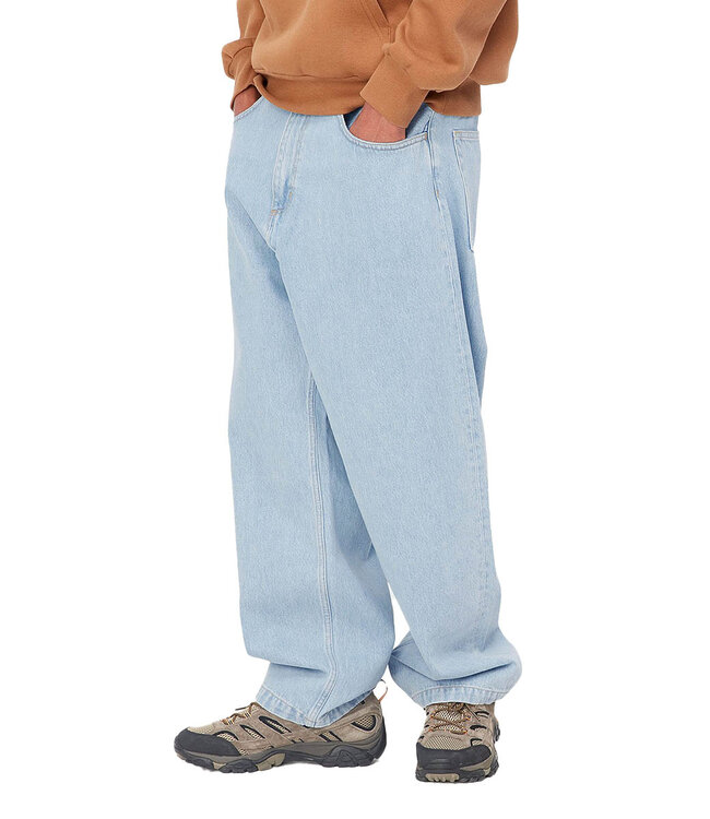 CARHARTT WIP Brandon Pant - Blue/Heavy Stone Bleached
