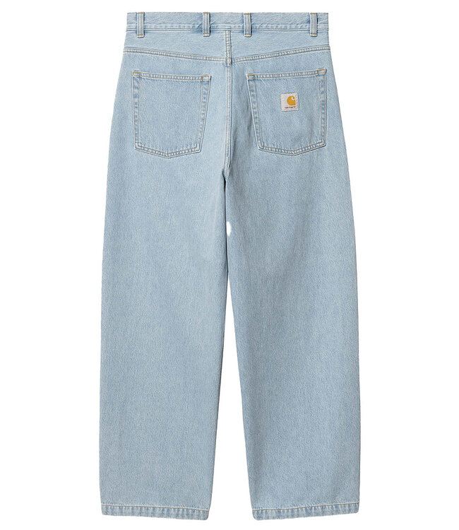 CARHARTT WIP Brandon Pant - Blue/Heavy Stone Bleached